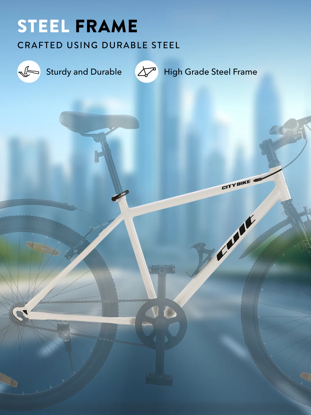 Cult City Bike 26T - Image 6