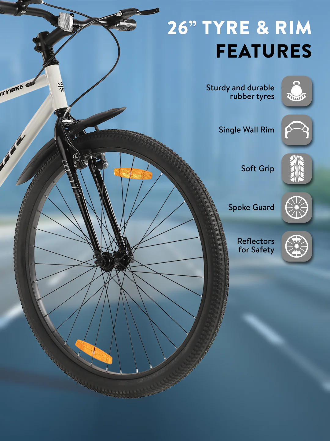 Cult City Bike 26T - Image 3